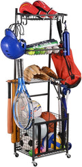 Snail Sports Equipment Storage Organizer for Garage & Gym