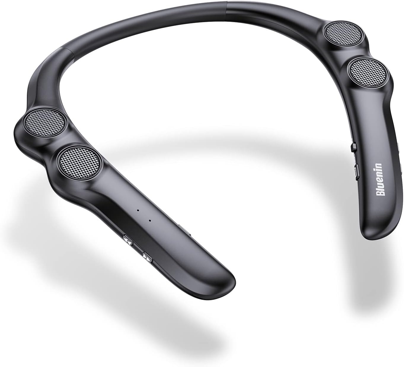Lightweight Neckband Bluetooth Speaker, 3D Stereo Sound, Portable - Dawsho