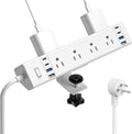 40W Fast Charging Station with Desk Clamp - Edge Mount Power Strip