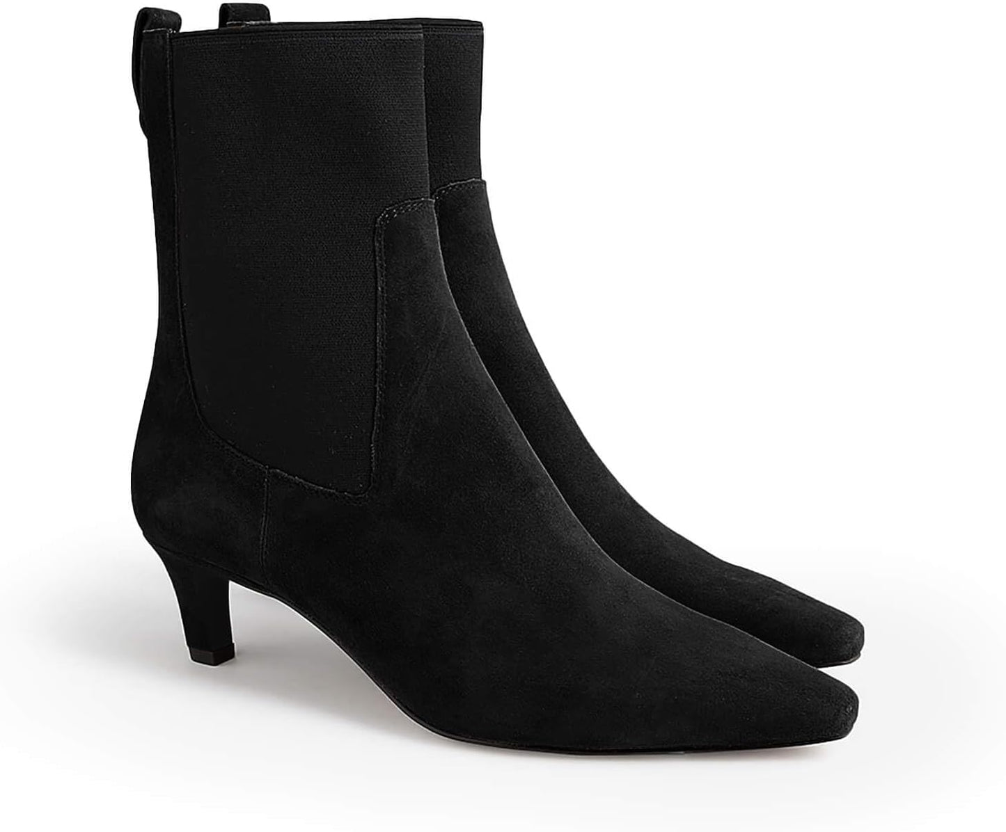 Coutgo Womens Ankle Boots with Kitten Heel for Every Occasion