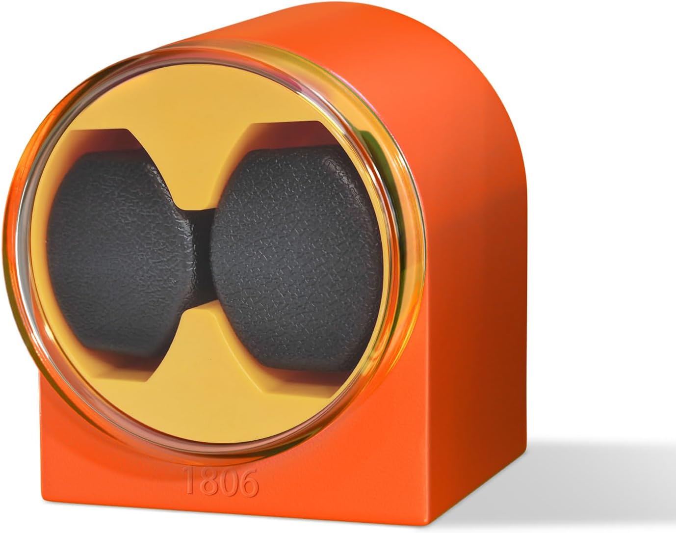 Silent Motor Double Watch Winder - Orange