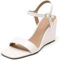 DREAM PAIRS Womens Casual Dressy Wedge Sandals for Weddings