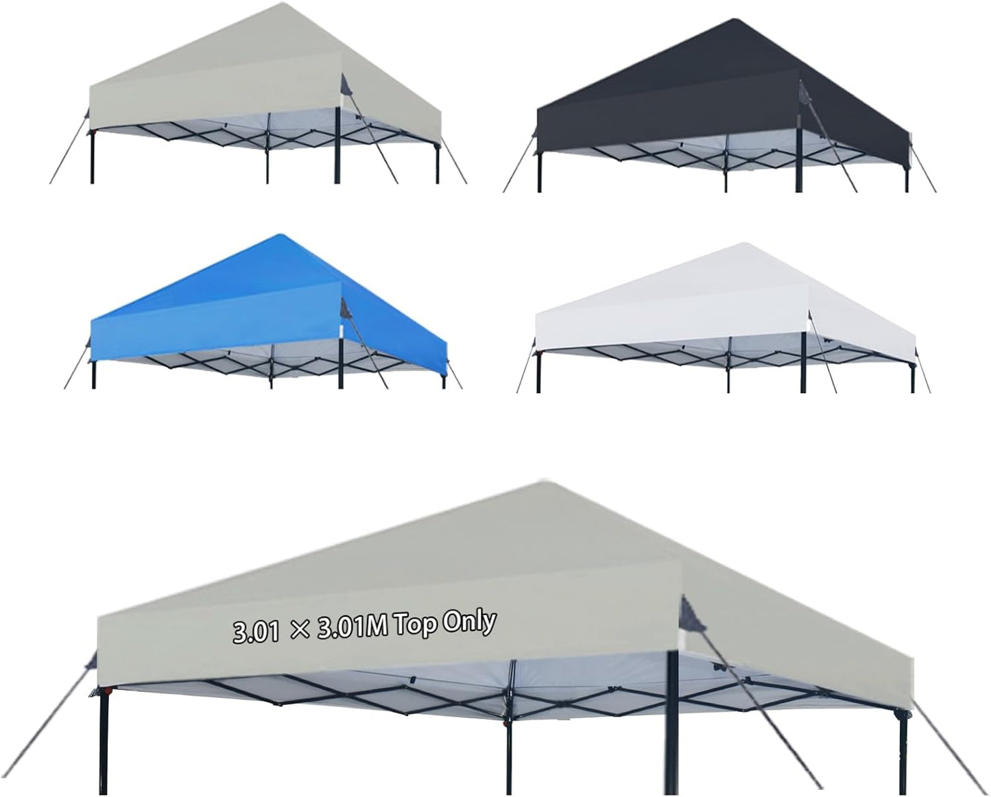 Waterproof Canopy Replacement - Sunshade Beige