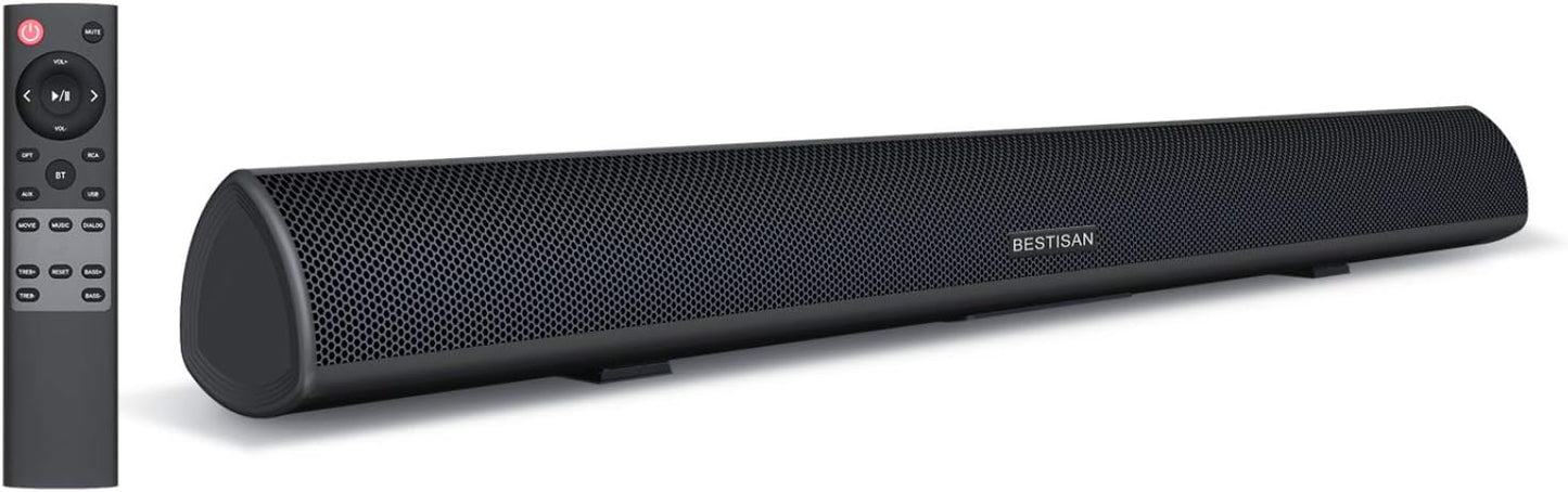 80Watt 34Inch Sound Bar with Deep Bass and Bluetooth 5.0