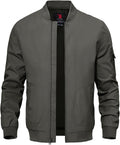 Men's Lightweight Bomber Jacket Windbreaker - Casual Golf & Travel it