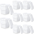 Mumufy 3.5 Gallon Square Food Grade Bucket with Lid - Stackable