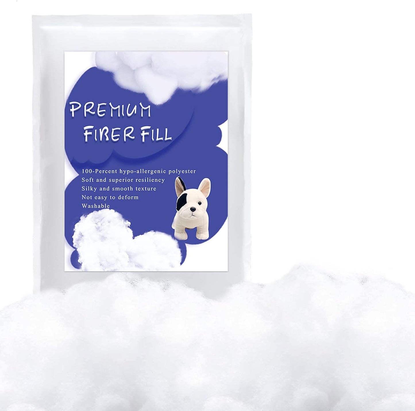 Premium Polyfill Stuffing for Crafts and Home Decoration Projects