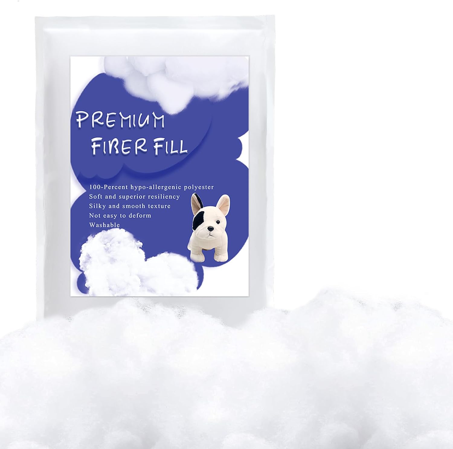 Premium Polyfill Stuffing for Crafts and Home Decoration Projects