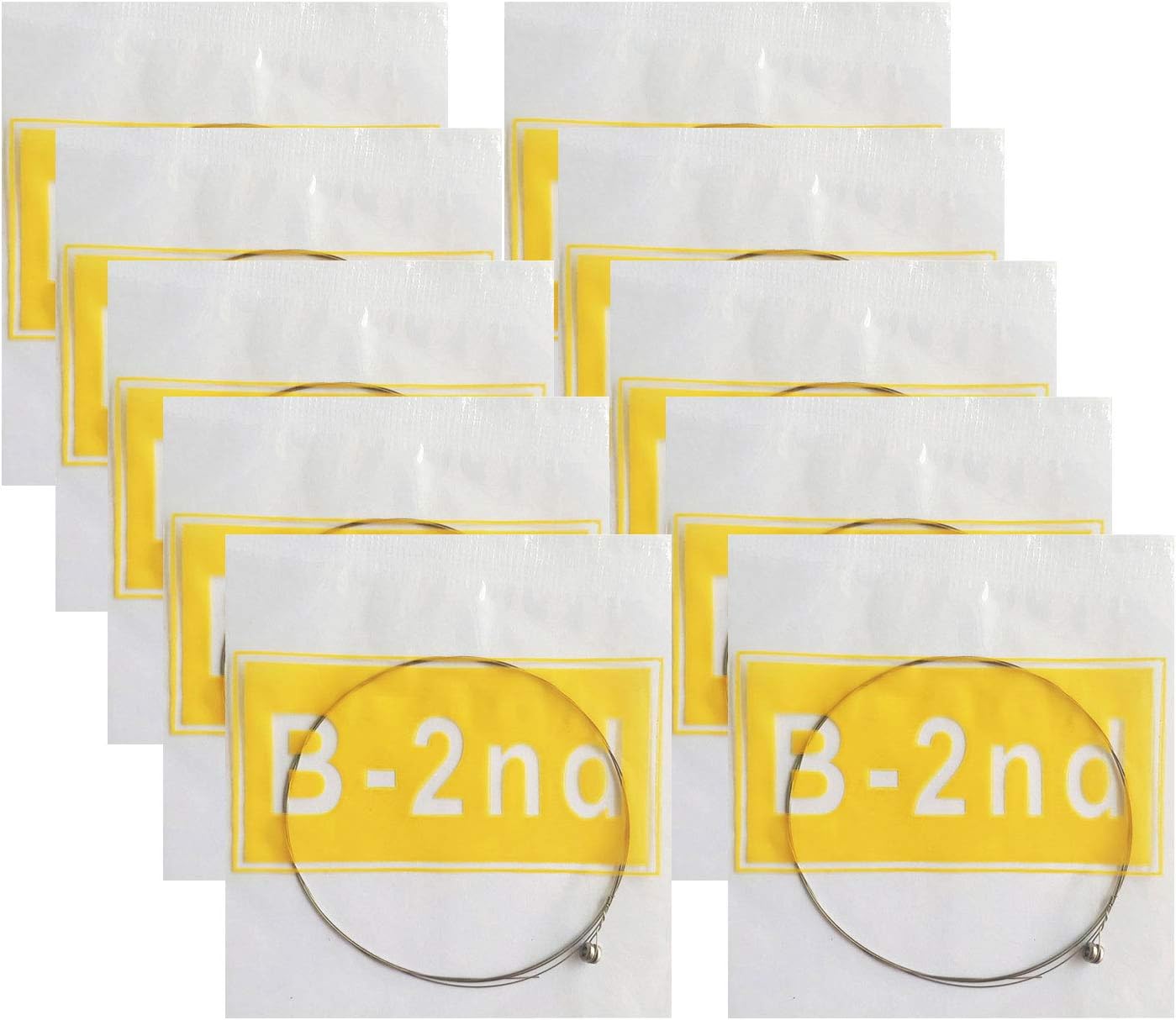 Bright Acoustic Tone: Vencetmat Light Tension B Strings