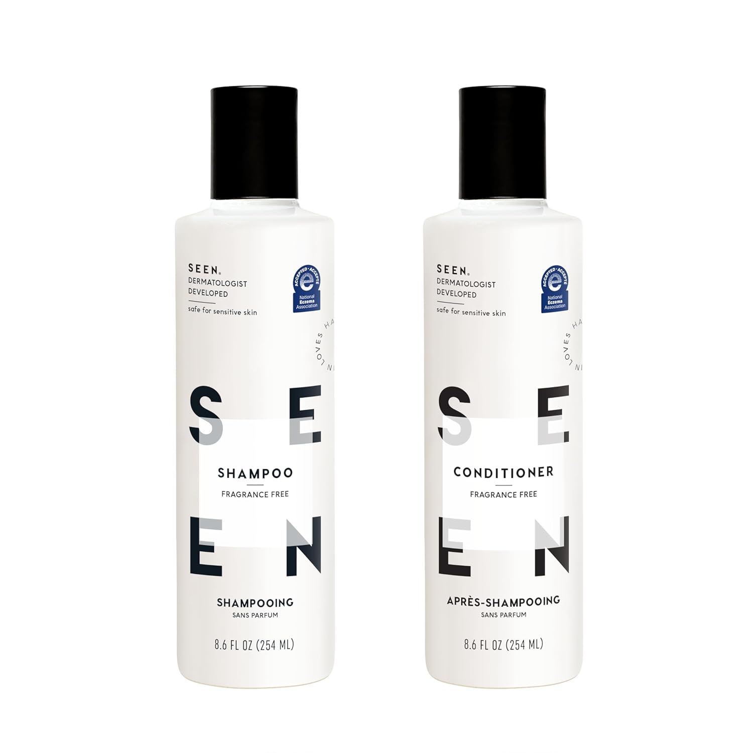 SEEN Non-Comedogenic Hair Care Set