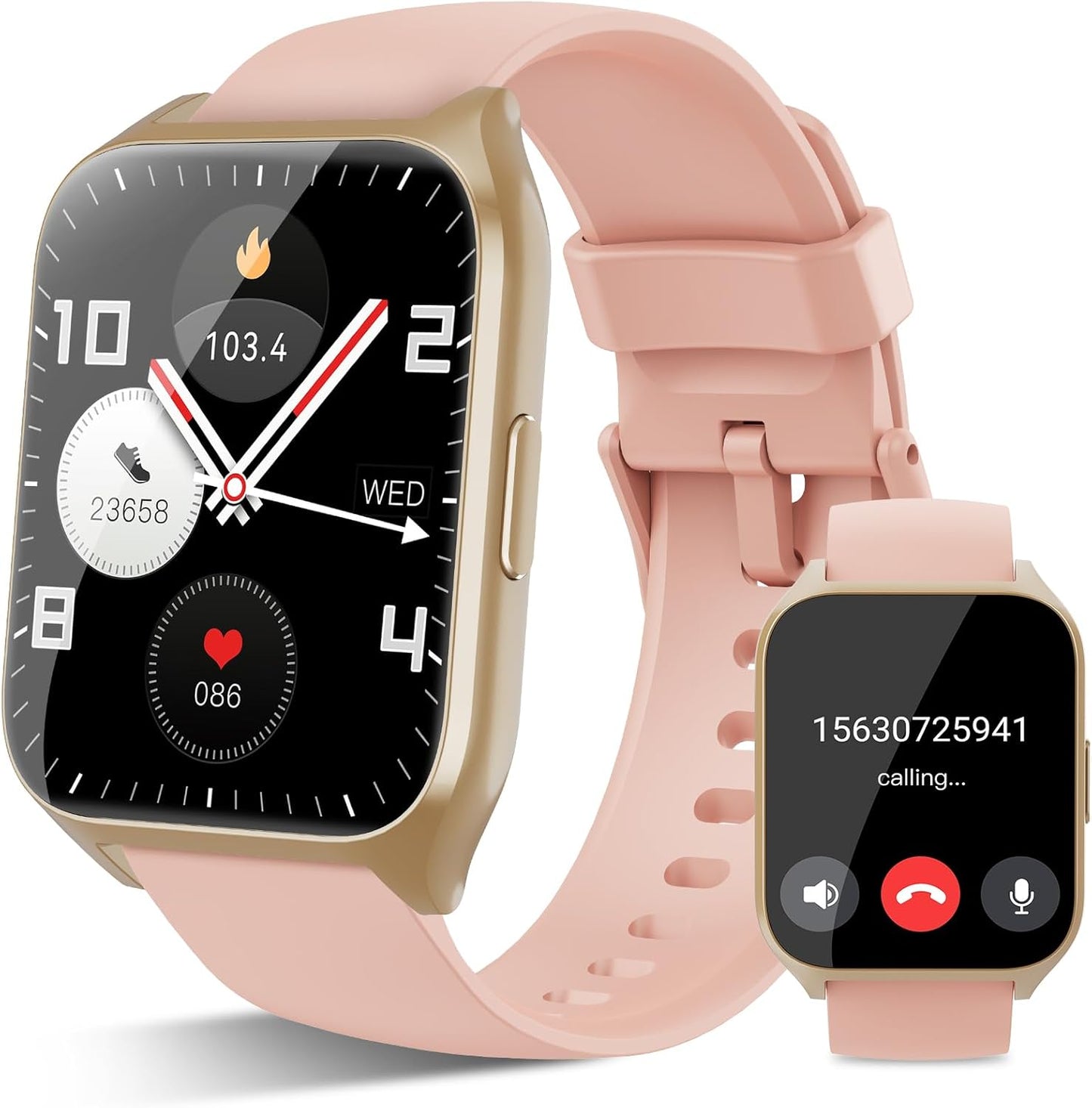 Smart Watch for Men Women with 1.85in HD Touch Screen Features