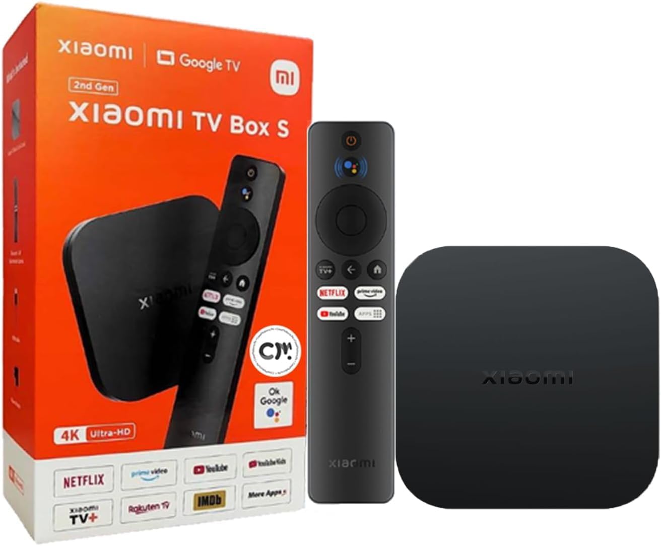 Xiaomi TV Box S 2nd Gen - 4K Ultra HD Streaming Media Player