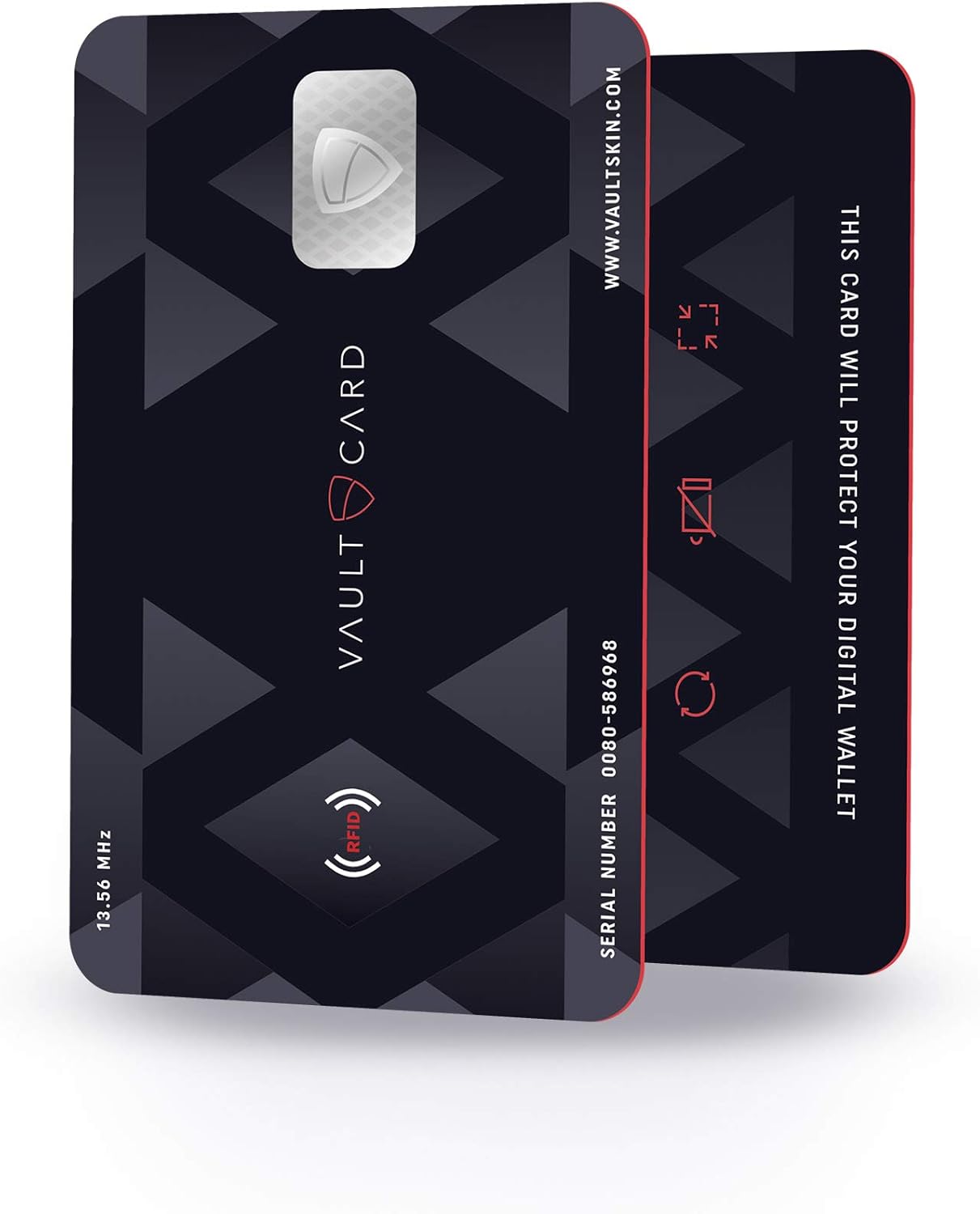 VAULTCARD RFID Blocking Card Protection for Wallet and Passport