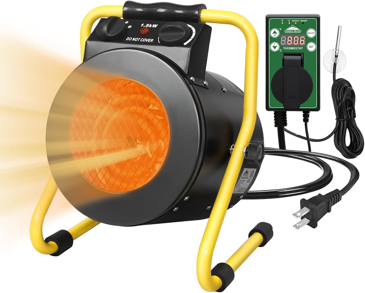 EAGLE PEAK 1500W Outdoor Heater - Radiant Heat for All Seasons