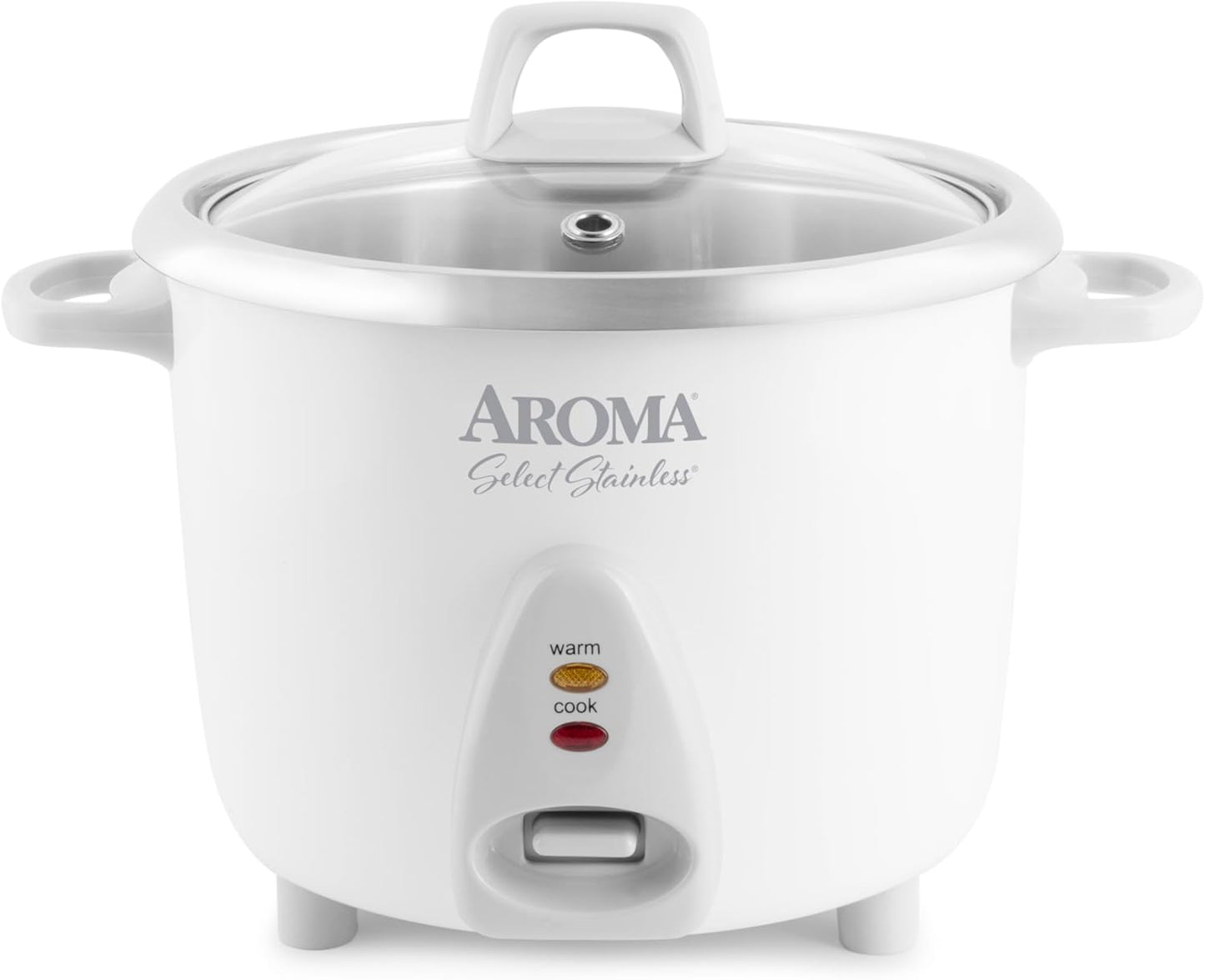 Aroma Housewares Select Stainless Rice Cooker for Perfect Rice