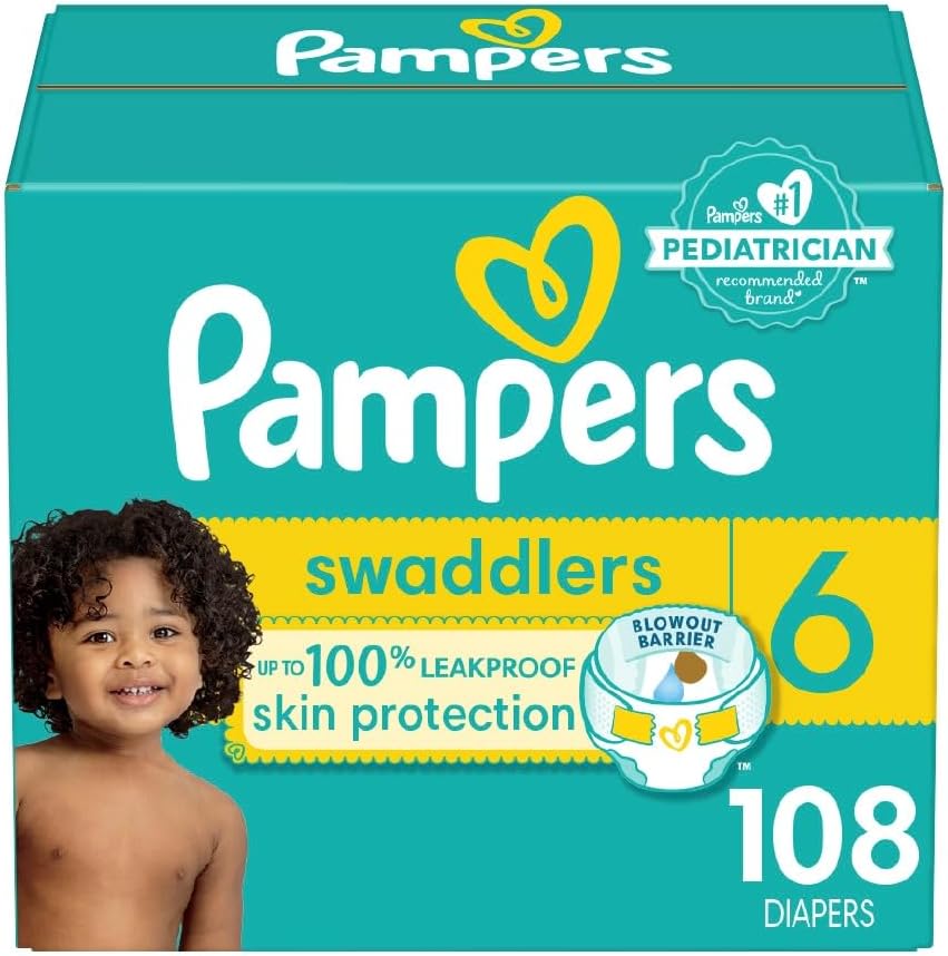 Pampers Swaddlers Size 6 Diapers - Ultra Absorbent Protection