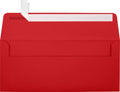 #10 Business Envelopes Peel & Press Ruby Red - Professional Look