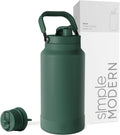 64oz Trek Pivot Insulated Water Bottle Jug - Forest 64oz