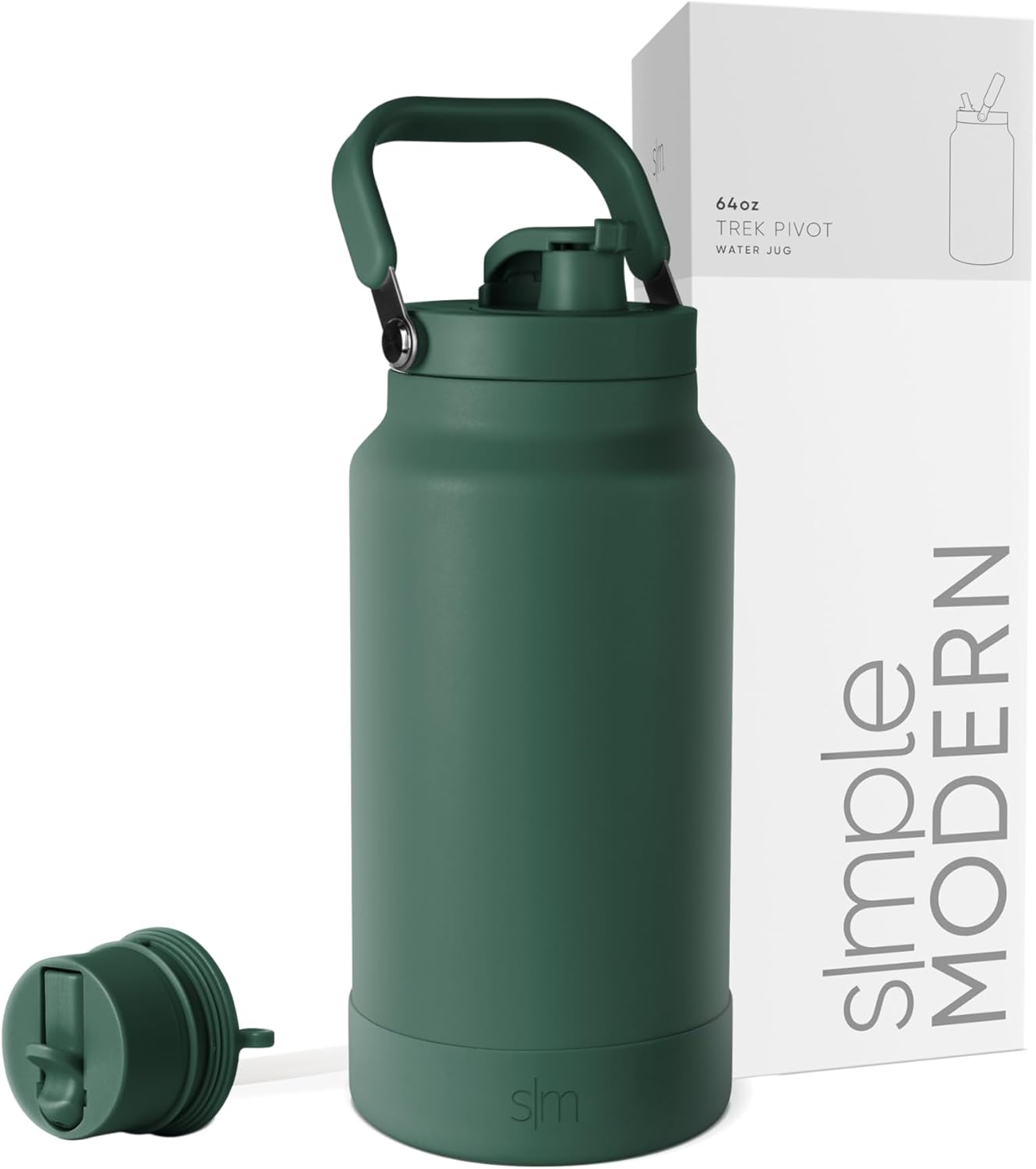 Simple Modern Trek Pivot Half Gallon Water Bottle Jug with Handle