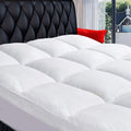 COONP Full XL Mattress Topper Extra Thick Pillowtop - Cooling Plush