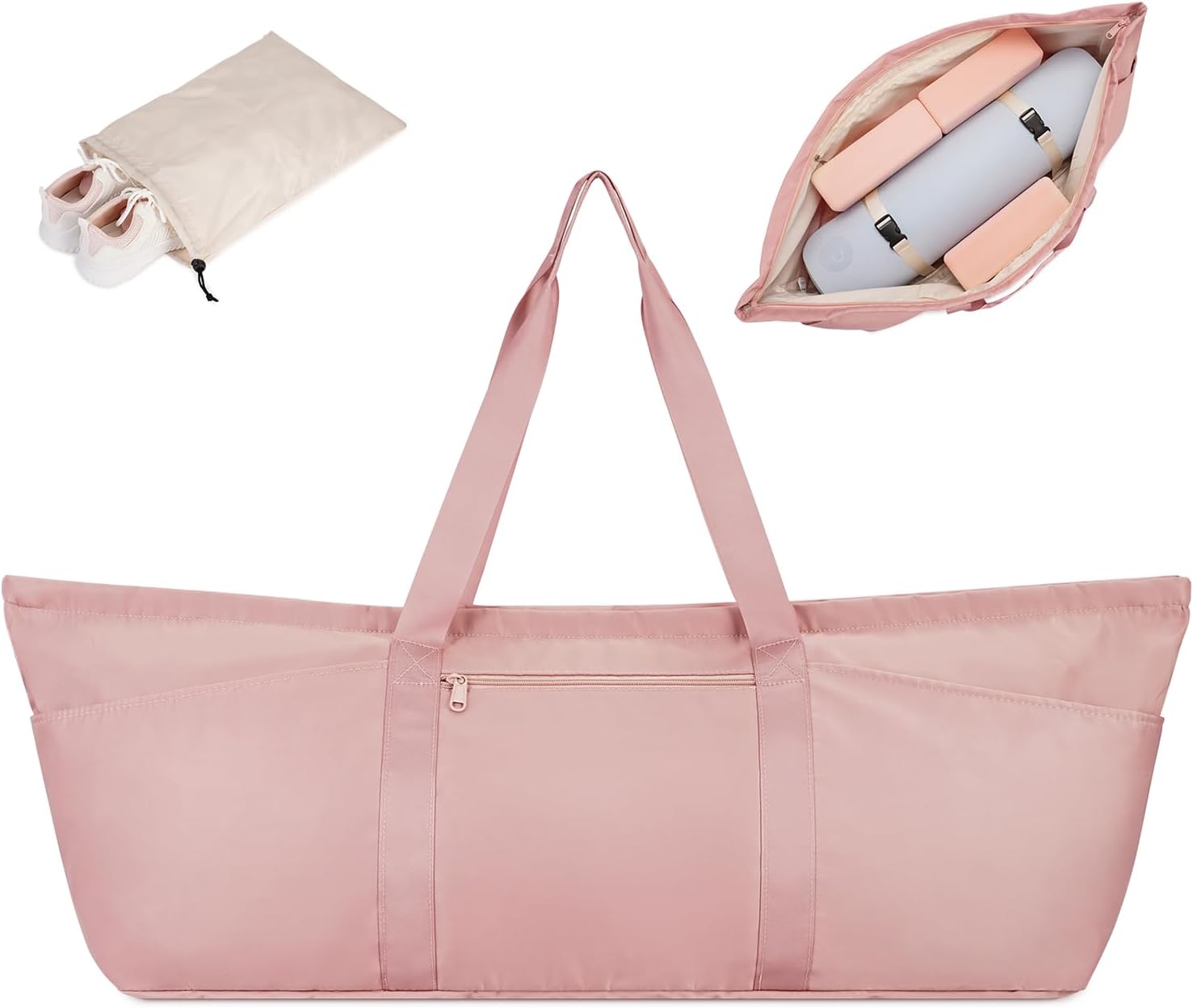 Yoga Mat Bag with Shoes Compartment - Stylish & Practical