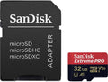SanDisk Extreme PRO 32GB - Up to 100MB/s Speed