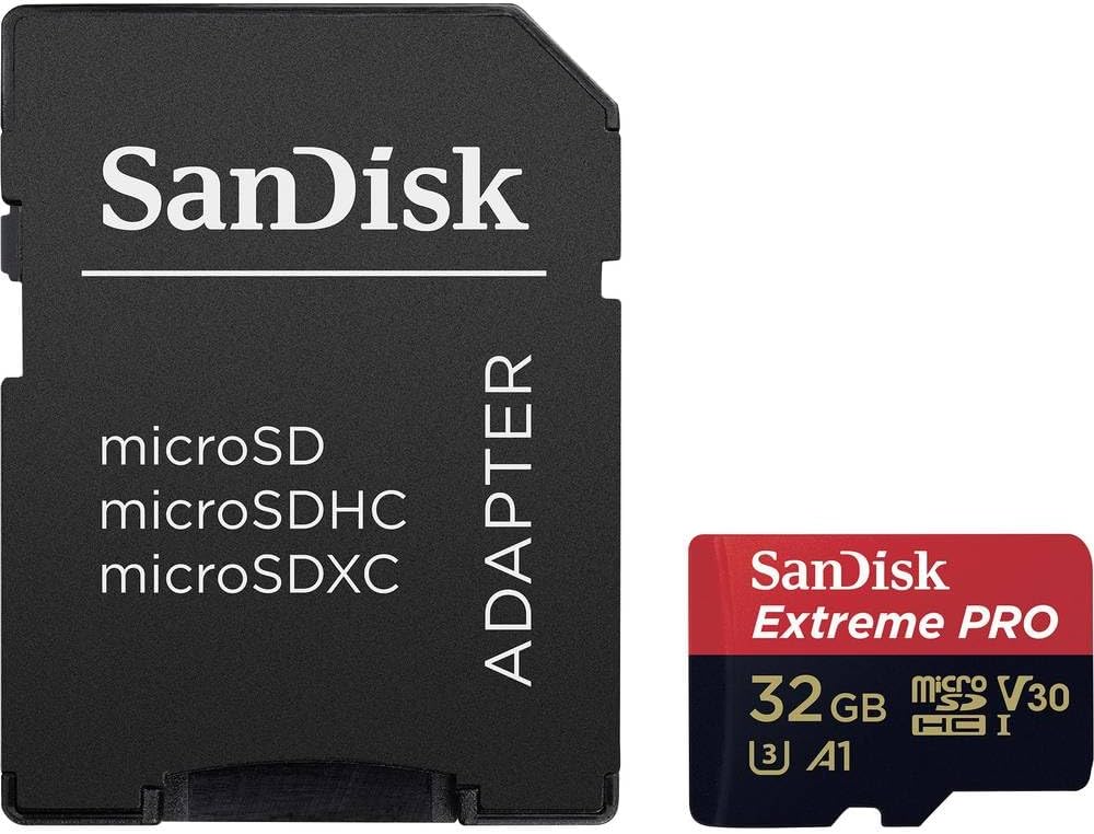 SanDisk Extreme PRO 32GB - Up to 100MB/s Speed