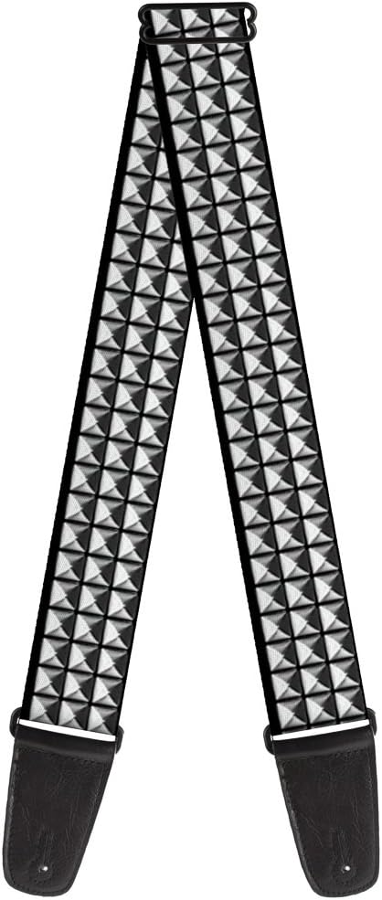 Statement-Making Guitar Strap, Studded Design