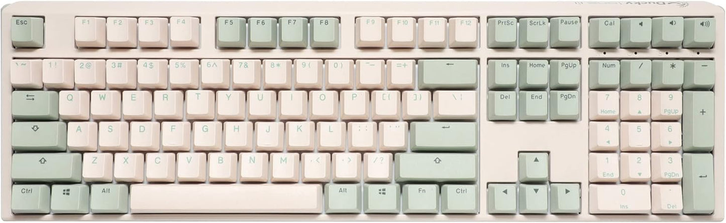 Ducky One 3 Matcha Mechanical Keyboard with Hot-Swappable Switches
