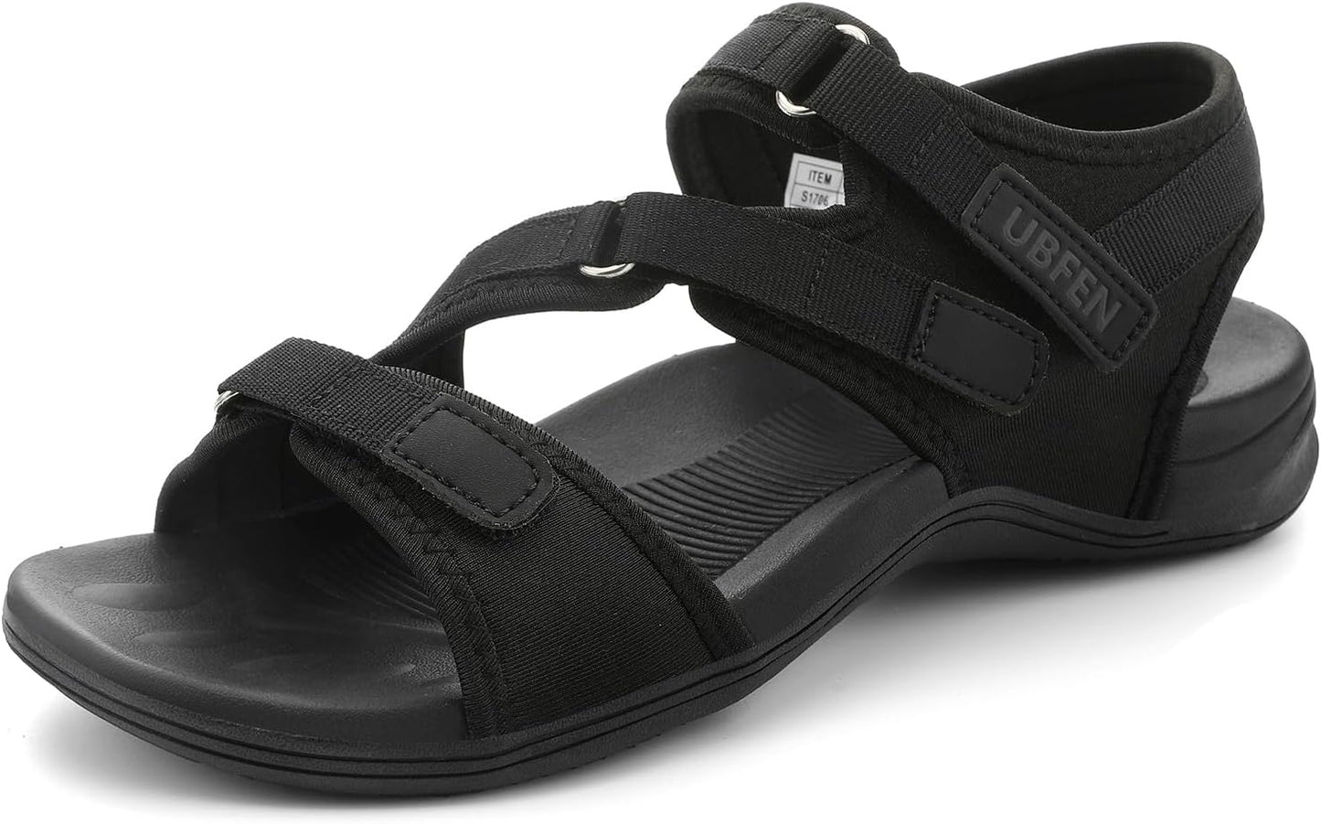 UBFEN Womens Hiking Sandals with Adjustable Straps for Comfort