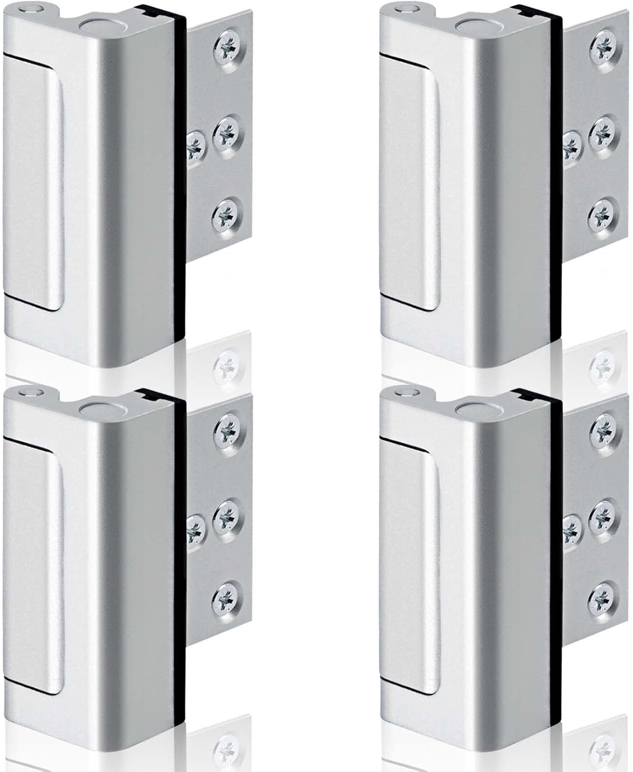 4PACK Home Security Door Reinforcement Lock for High Security