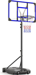 Kids Basketball Hoop Outdoor Adjustable 4.82-8.53ft for Fun