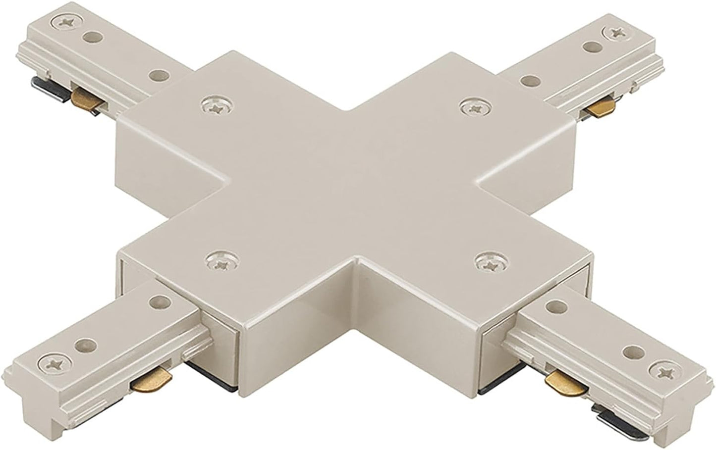 WAC Lighting HX-BN H Track X Connector for Seamless Design