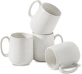 Hasense Coffee Mugs Set of 4 15 Ounce Porcelain Latte Mugs - Versatile