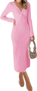 RAISECOM Womens Ribbed Knit Maxi Dresses for Every Occasion
