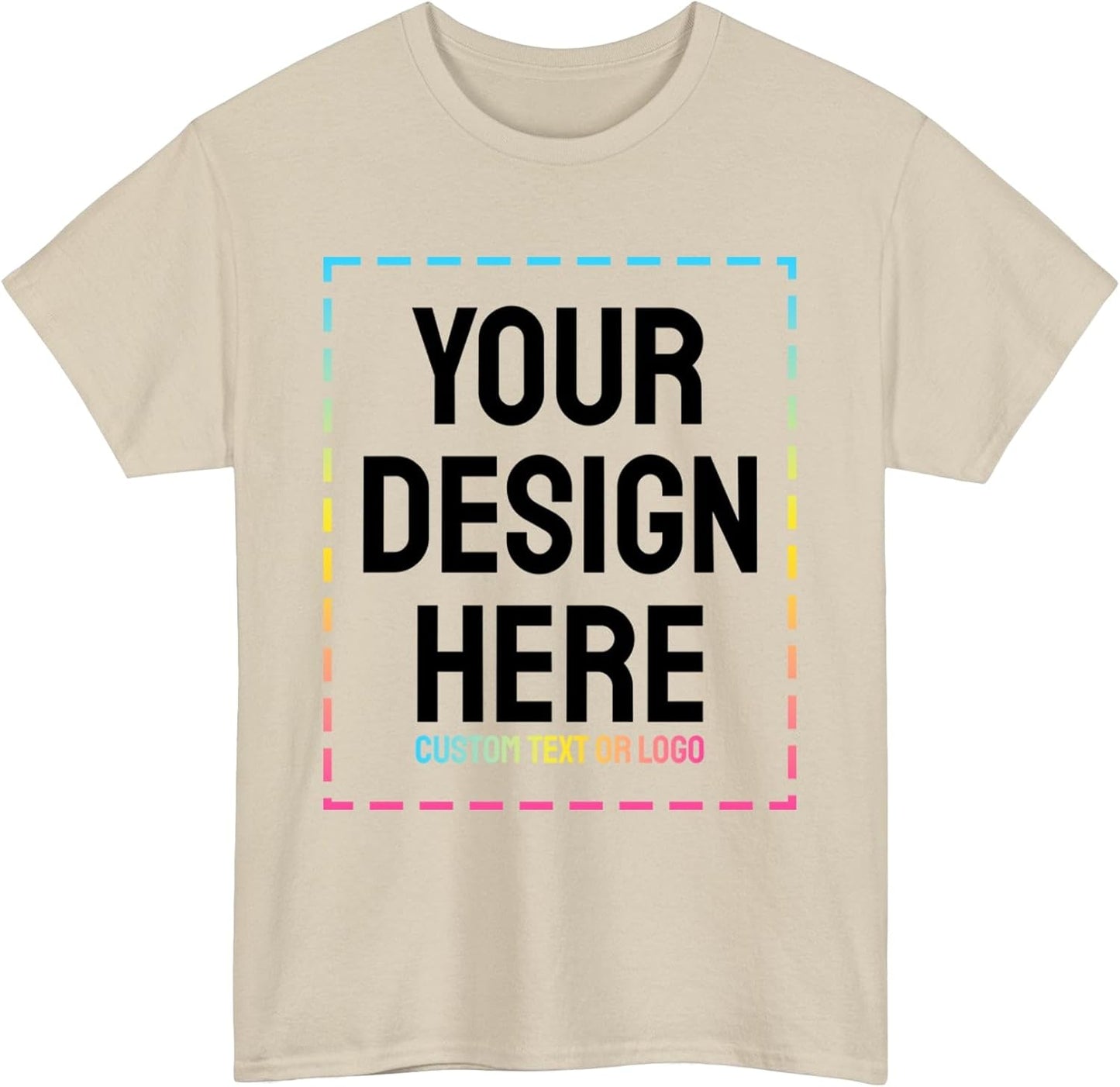 Custom T-Shirt Print for Men and Women - Design Your Own Tee