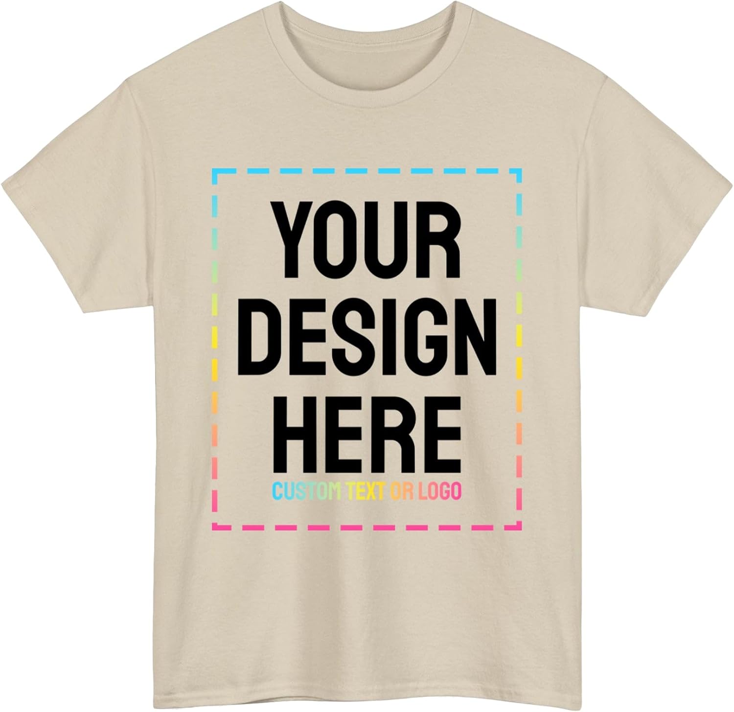 Custom T-Shirt Print for Men and Women - Design Your Own Tee