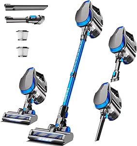 FABULETTA Cordless Vacuum Cleaner with Strong Suction Power