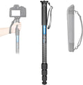 65 in Lightweight Travel Carbon Fiber Monopod - Stable Support