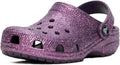 Crocs Kids' Classic Glitter Clog - Sparkly, Comfortable Choice