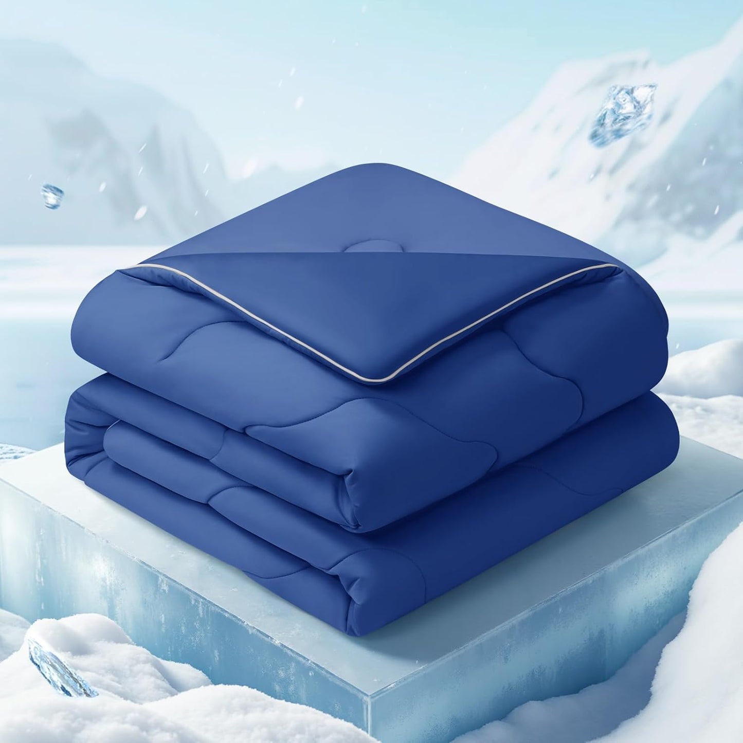 EASELAND All Season Cooling Comforter Queen for Hot Sleepers