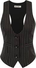 Womens Vest Top Racerback Waistcoat - Runs Small, Size Up
