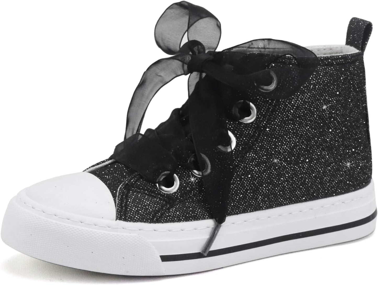 Toandon Kids Adorable Fashion High Top Casual Canvas Sneakers