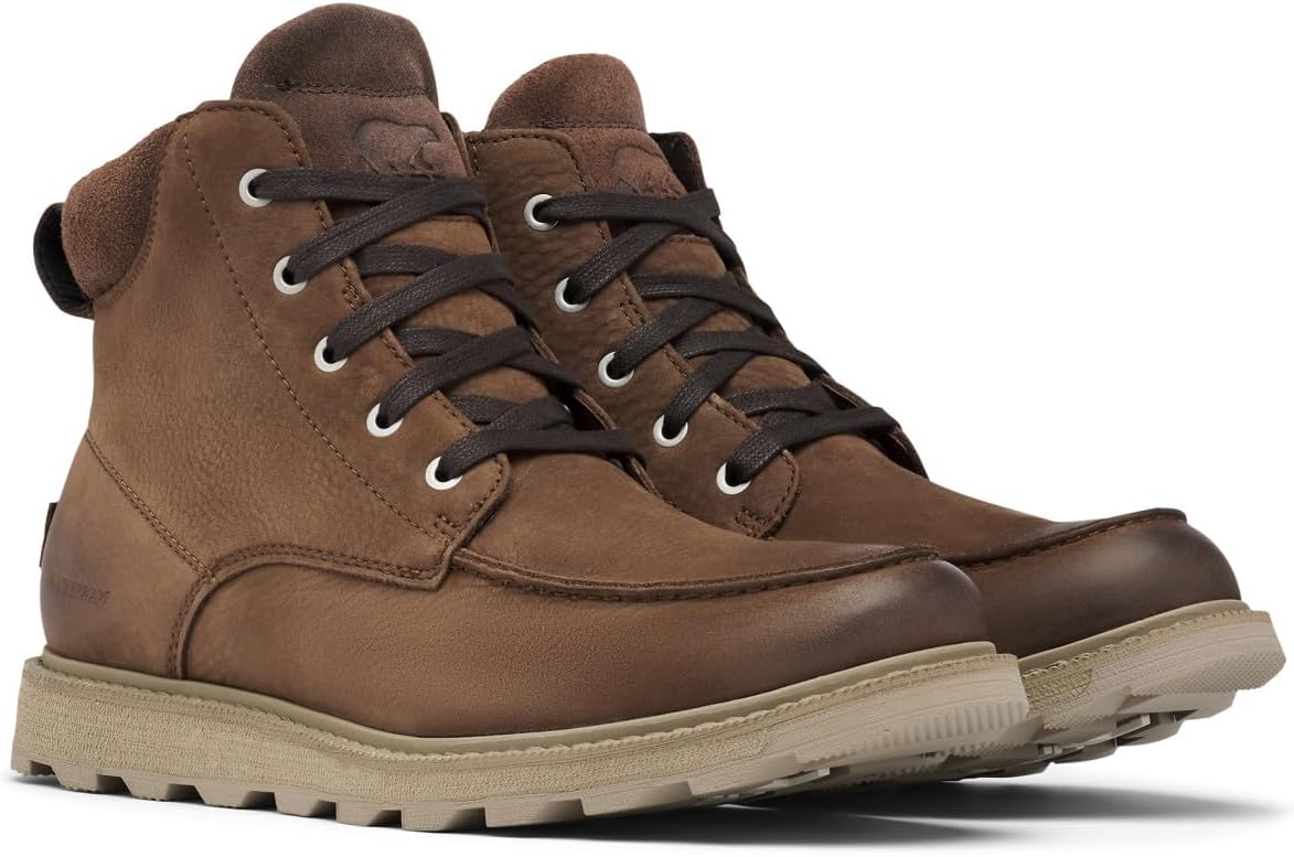 SOREL Men's Madson ll Moc Toe Waterproof Boot for All Seasons