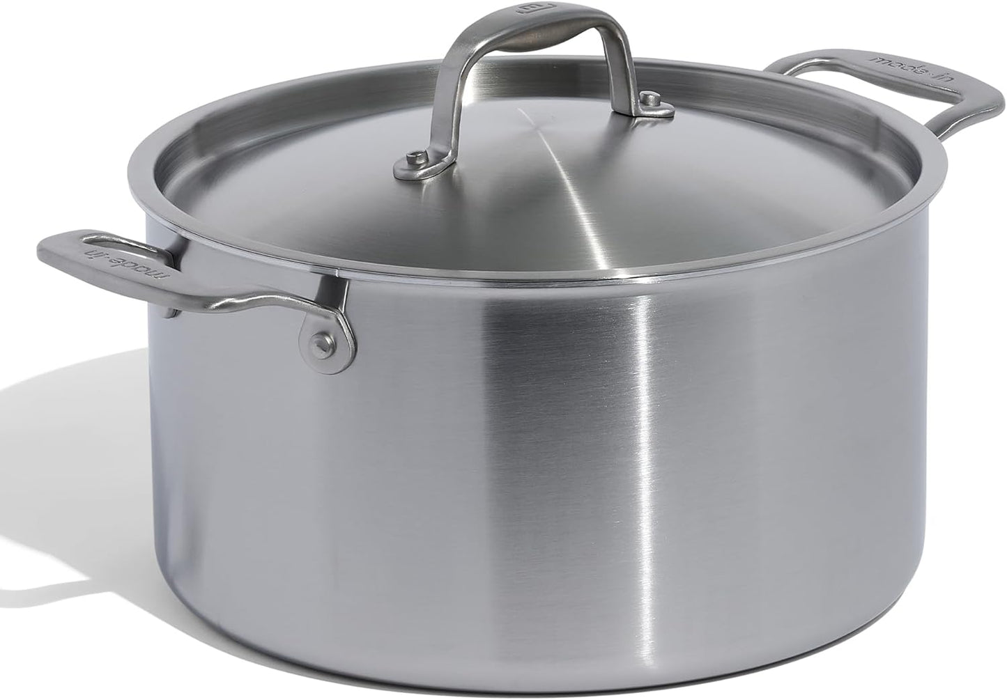Made In 8 Quart Stainless Steel Stock Pot for Professional Cooking