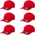 Flexfit Wooly Combed 6-Panel Stretch Fitted Cap for Men - Structured