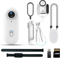 1080P Action Camera: 3Hrs Battery, Waterproof, 128GB, Vlogging, Cycling