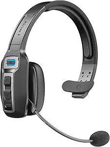 LEVN Bluetooth Headset with Microphone for Clear Communication