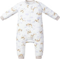 Organic Cotton Footed Sleep Bag 1.0 TOG - Long Sleeve Comfort