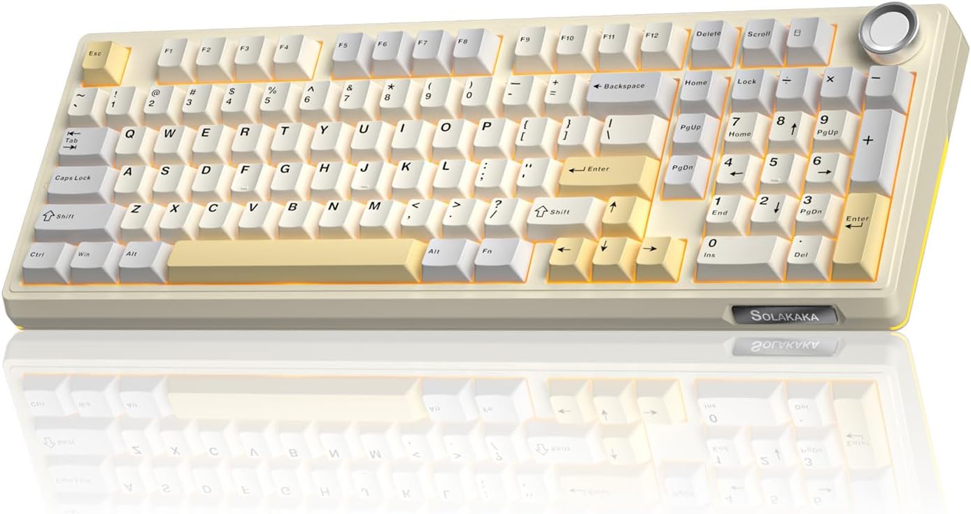 KI99 Pro Wireless Mechanical Gaming Keyboard with RGB Lighting